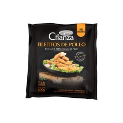 Filetitos de Pollo Empanizados 400 g La Crianza