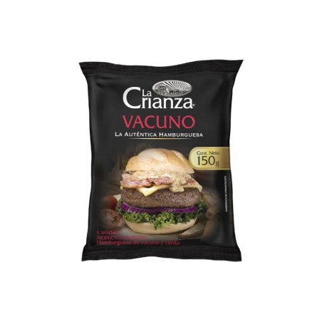 Hamburguesa de Vacuno 150 g La Crianza | Más Grande y Jugosa