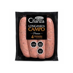 Longaniza de Campo La Crianza 400 g | Parrillas y Choripanes