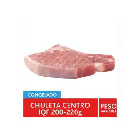 Chuleta Centro de Cerdo IQF 200-220 g | Venta por Kilo