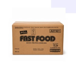 Papas Prefritas McCain 7 milímetros Fast Food Caja 18 kg | Venta Mayorista | Tranmar