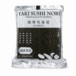 Alga Nori Gold Plus Premium 100 Hojas | Tranmar Chile