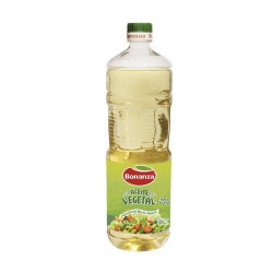 Aceite Vegetal Bonanza 900 cc Pack 12 Unidades | Tranmar
