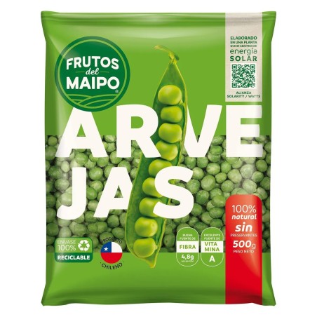 Arvejas Congeladas 500 g | Tranmar Chile
