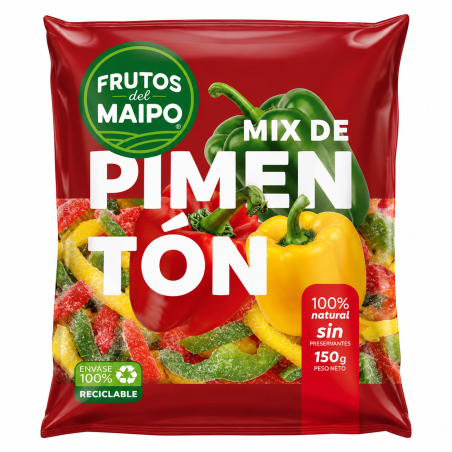 Mix de Pimentones Congelados 150 g Frutos del Maipo