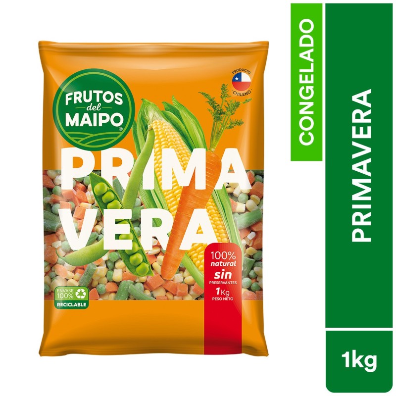 Ensalada Primavera Congelada 1 kg | Tranmar