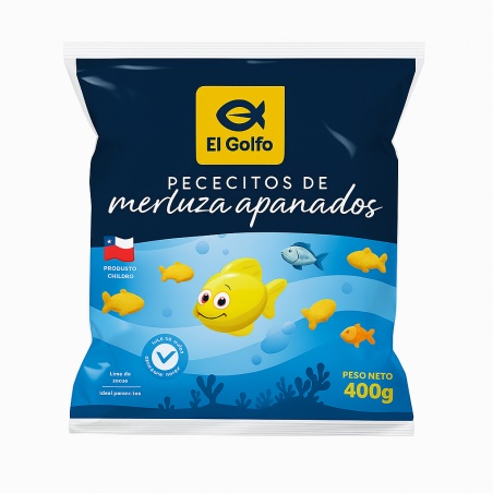 Pececitos de Merluza Apanados El Golfo 400 g – Crocancia y Diversión para Toda la Familia