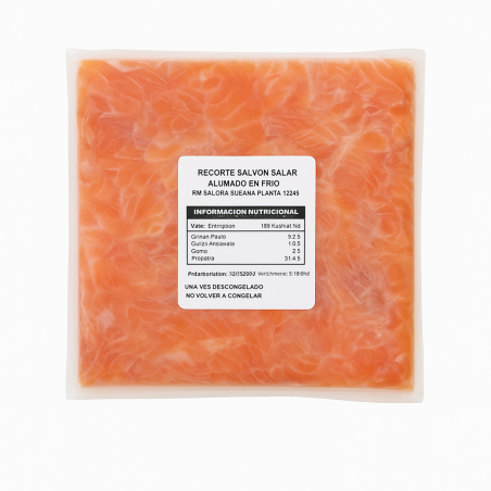 ✅ Salmón Ahumado Recorte – Sabor Premium para Cocina Rápida