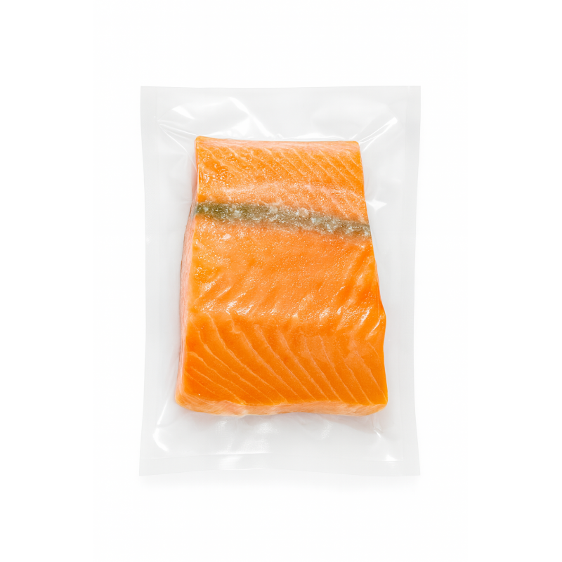 Salmón Porcionado sin Piel al Vacío – Calidad Premium y Listo para Cocinar