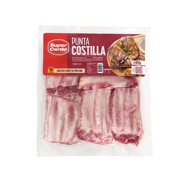 Punta de Costilla de Cerdo 950 g | Ideal para Parrilla