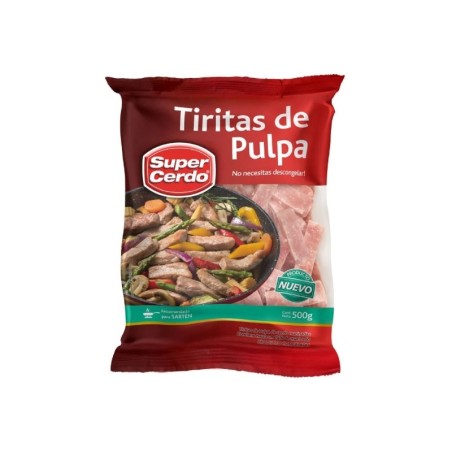 Tiritas de Pulpa de Cerdo 500 g | Super Cerdo